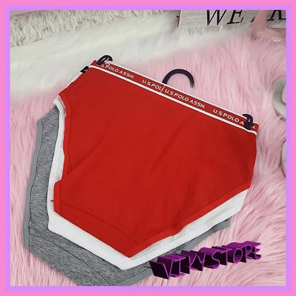 💖 NWT U.S POLO ASSN 3 Pack Briefs Tag Free Small S Multicolor #7234 💖